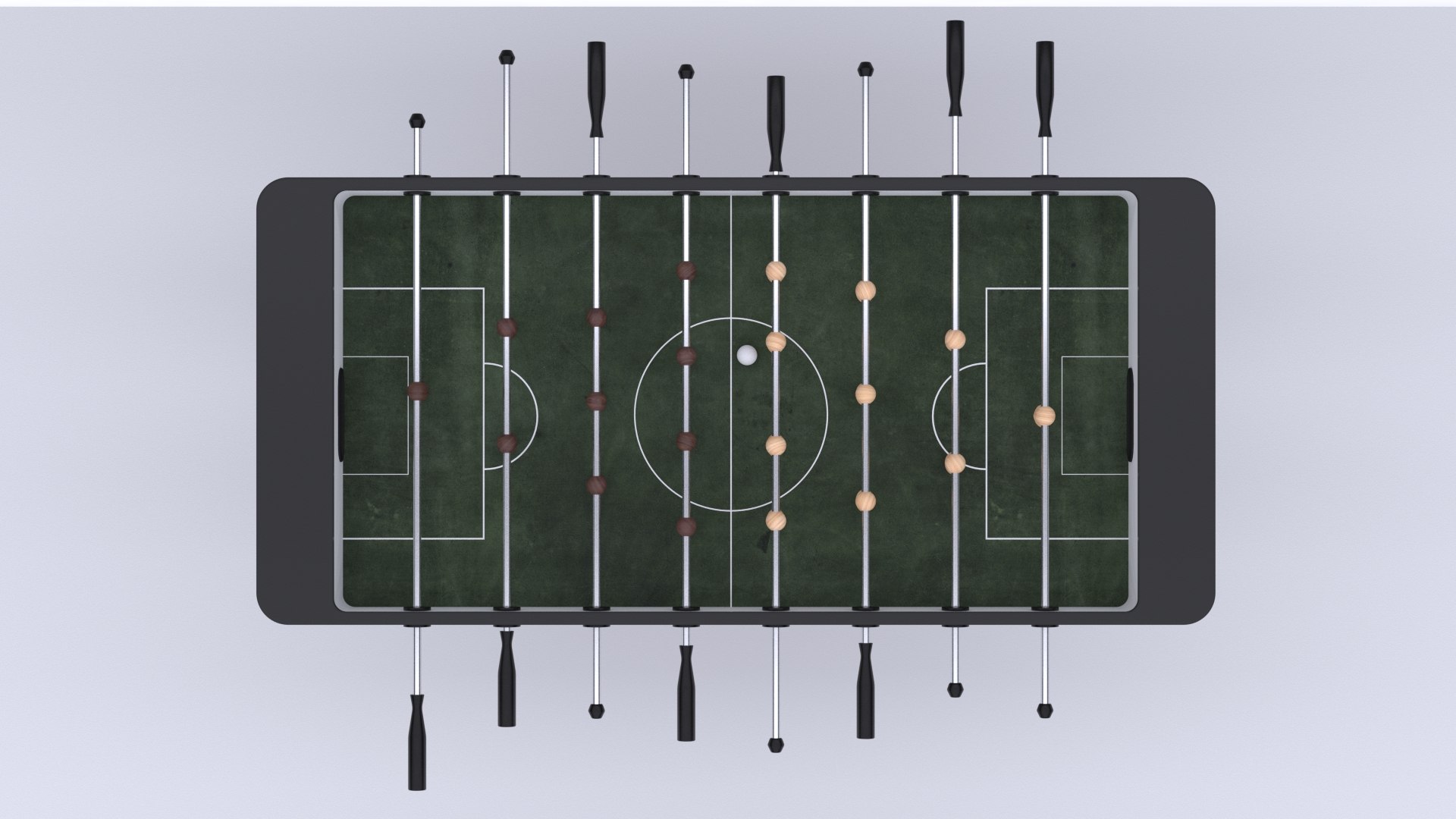 Pinball Soccer Model TurboSquid 1473607