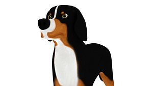 3d model bernese mountain