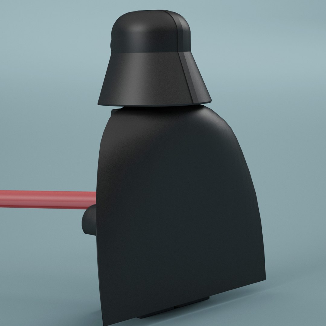 Lego Darth Vader 3d Model