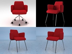 moorea armchair 3D model