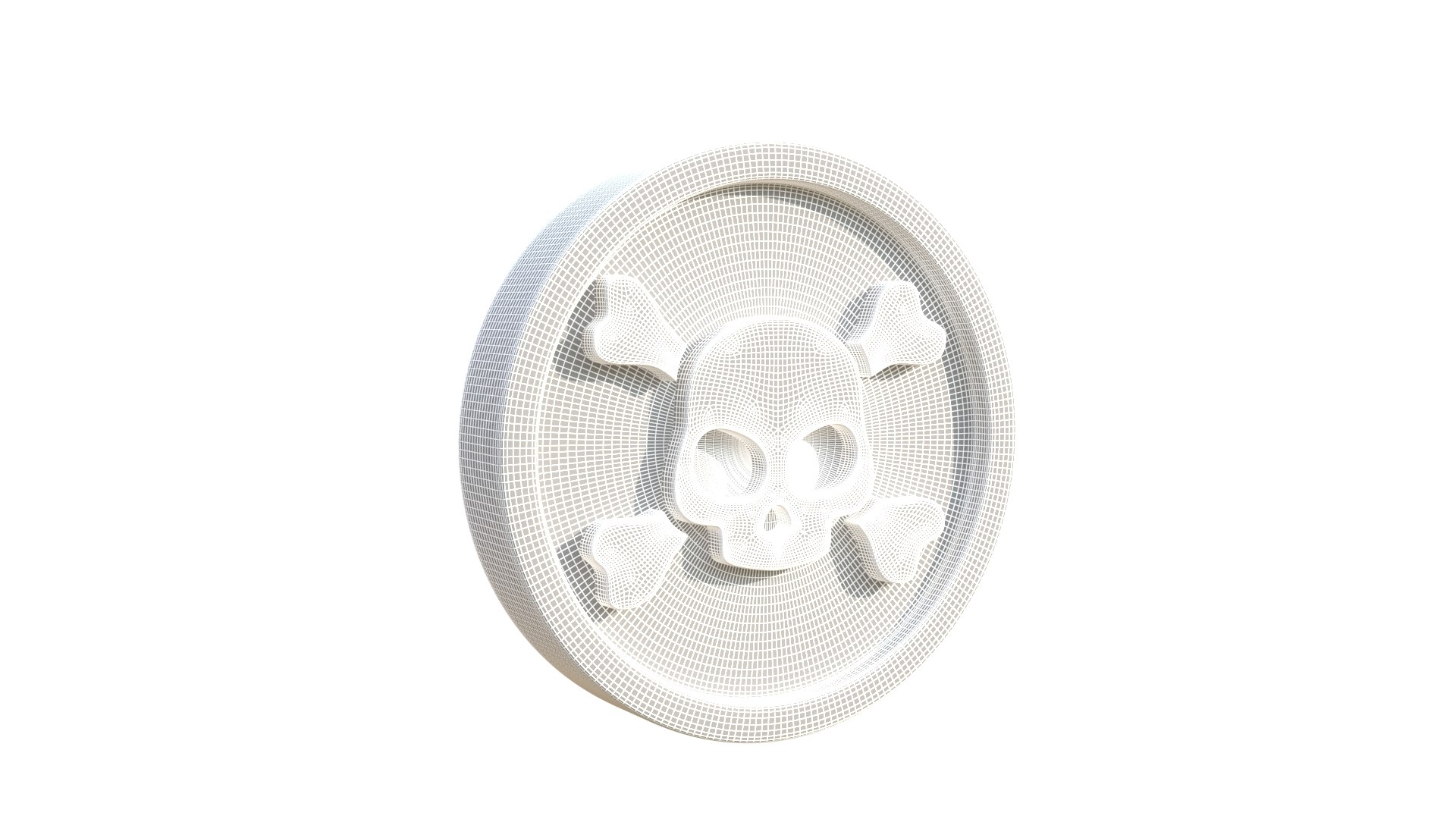 3D Model Pirate Coin - TurboSquid 2285571