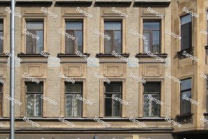 windows 231 - Facade of a classic European building