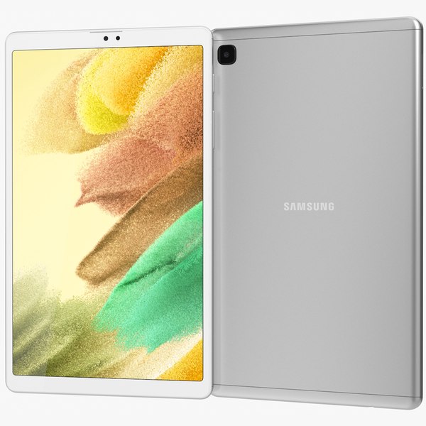 3D Samsung Galaxy Tab A7 Lite Silver