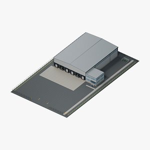 Warehouse Loading Docks with Two Layouts and Animation