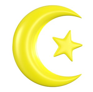 Cartoon Moon PBR model