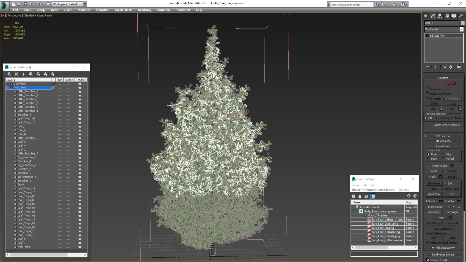 Holly Tree 3D model https://p.turbosquid.com/ts-thumb/q2/Fl6mbo/oS/hollytree3dsmodel020/jpg/1647638978/1920x1080/fit_q87/8b6912438e35123c955f34a49348018f57895551/hollytree3dsmodel020.jpg
