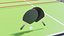 Lowpoly Tischtennisschläger