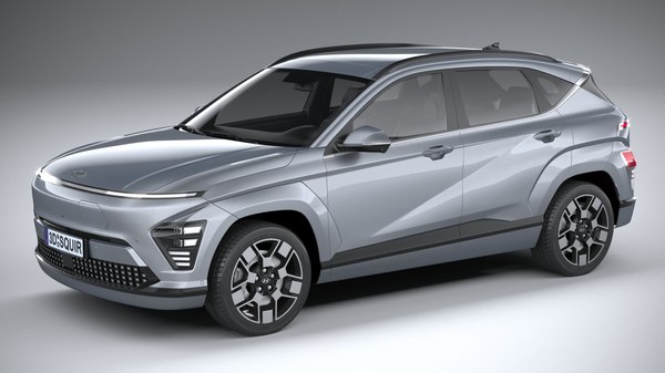 3D Hyundai Kona Electric 2024