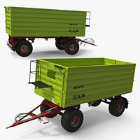 Conow HW 80 V9 Grain Dump Trailer Clean Green