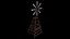 Old Wind Vane Game Ready Low Poly PBR 3D-Modell