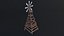Old Wind Vane Game Ready Low Poly PBR 3D-Modell
