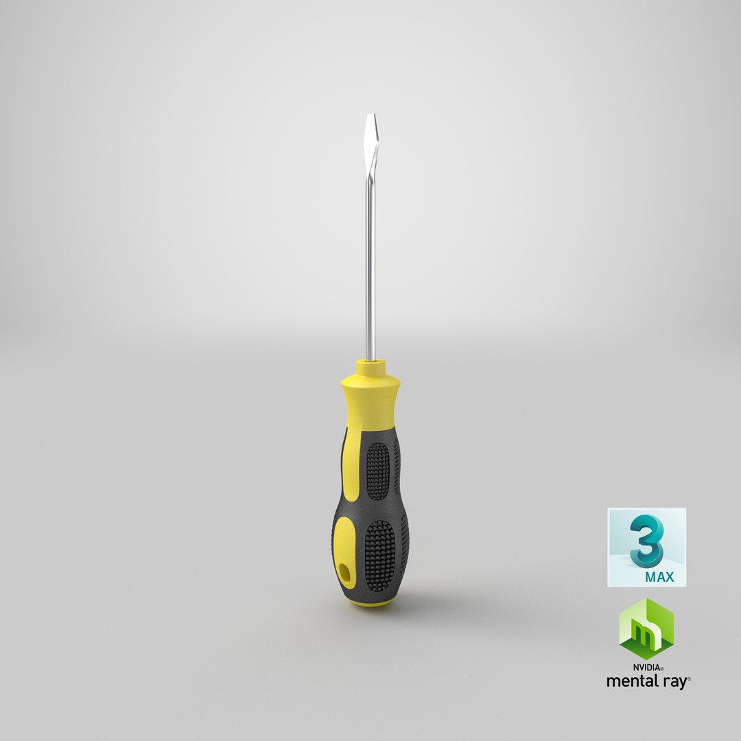 3D Screwdriver Flathead model https://p.turbosquid.com/ts-thumb/q2/UlZuFA/Ba/stemcell_max_mental_ray_render/png/1633538720/1920x1080/fit_q87/99d3b7b173c7570e508d5e03832020459853cd90/stemcell_max_mental_ray_render.jpg