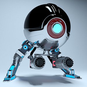 robot chicken 3D model