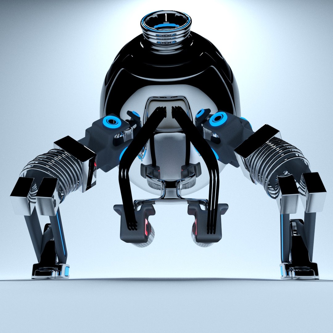 Robot Chicken 3D Model - TurboSquid 1153769