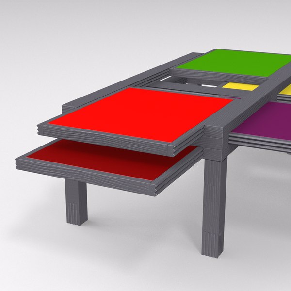 rhino sculpture jeux hexa table