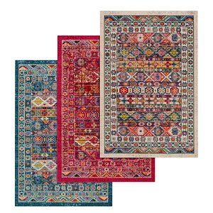 set rugs 3D model