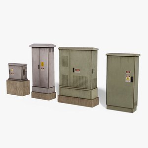 ElectricBox 3D model Pack