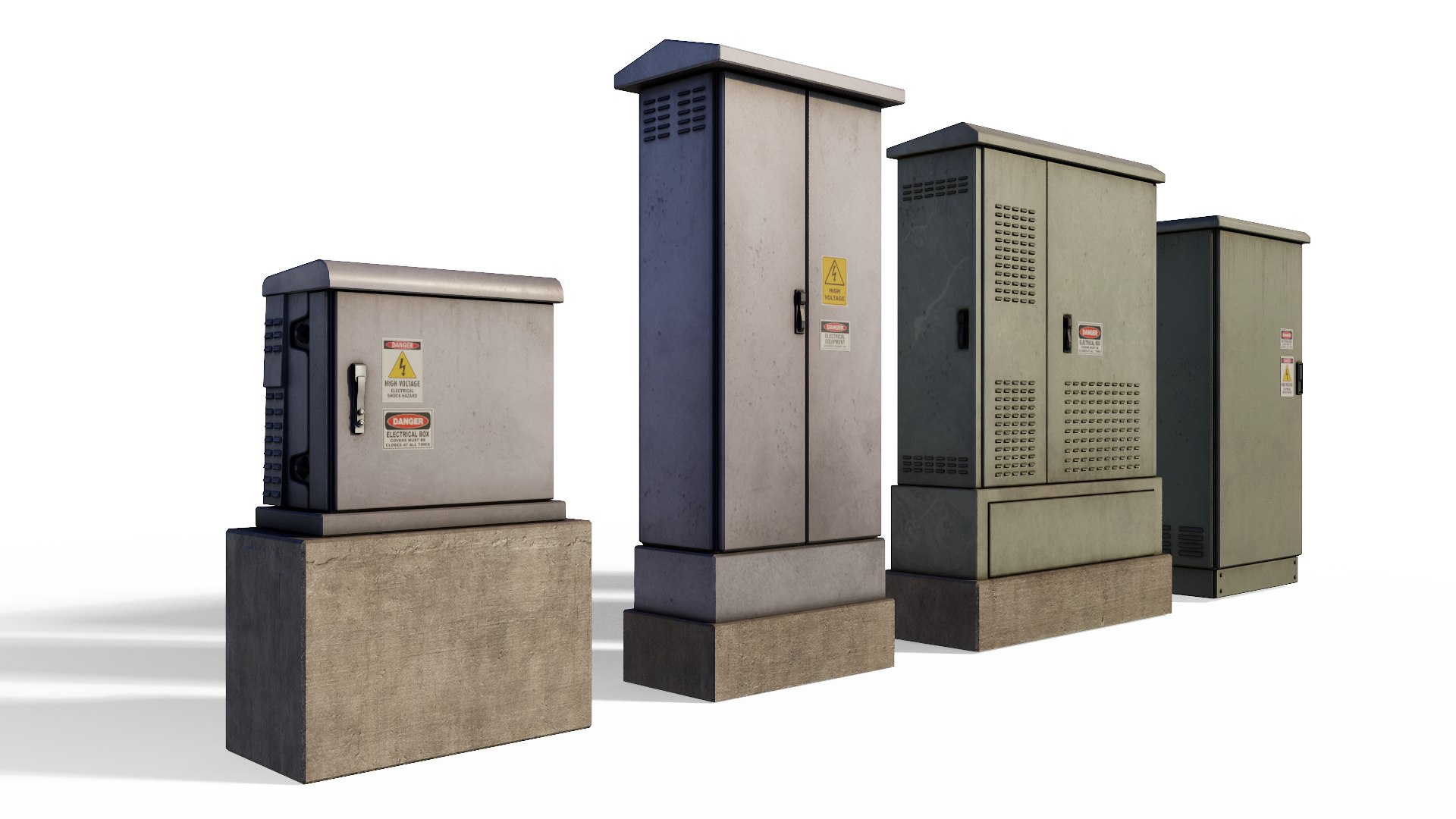 ElectricBox 3D Model Pack Model - TurboSquid 1790062