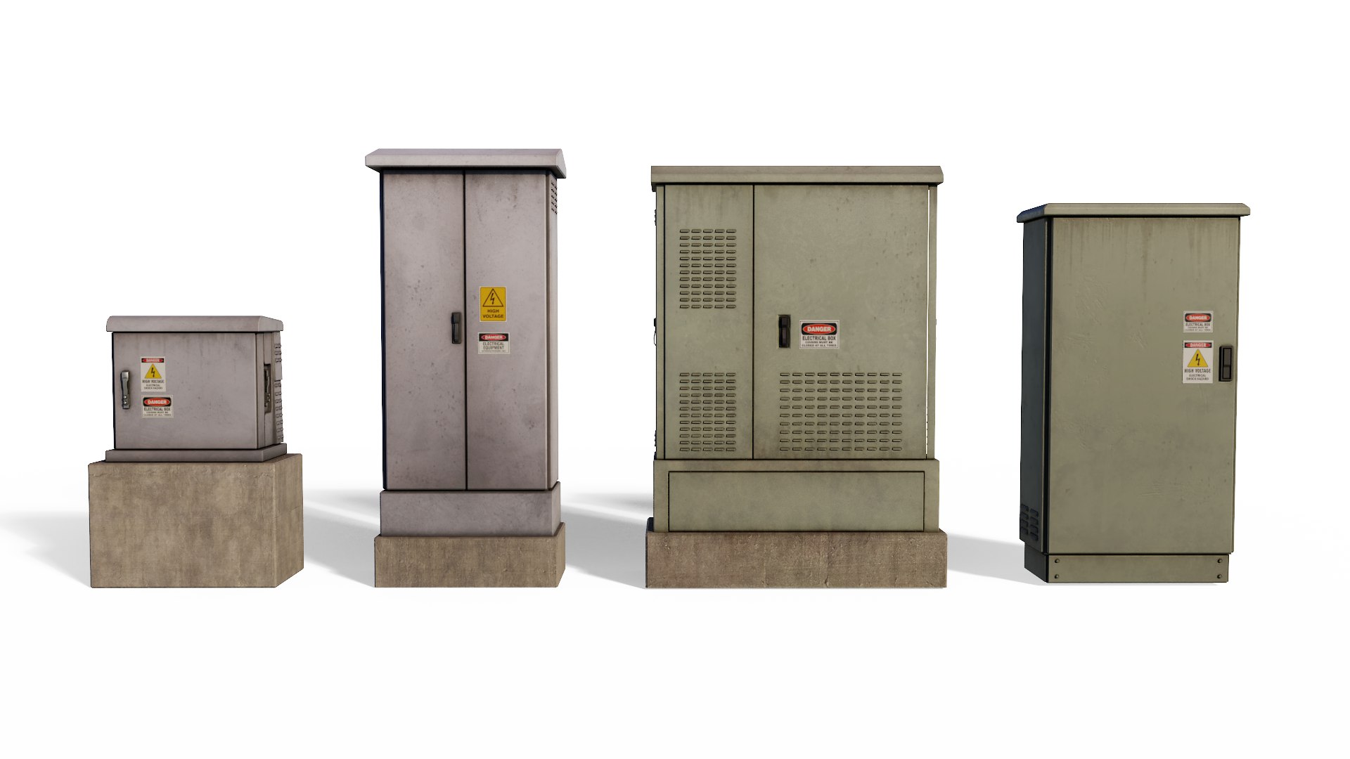 ElectricBox 3D Model Pack Model - TurboSquid 1790062
