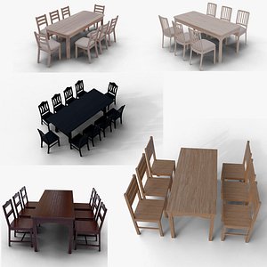 5 Premium Dining Set Collection - Dining set Pack(1)
