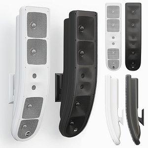 3D model rcf speaker