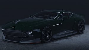 2020 Aston Martin Victor 3D Model  One-of-One V12 Masterpiece