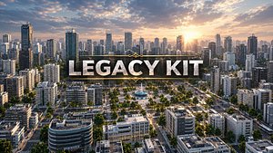 Legacy Kit Modern City Buildings Megapack 3D model