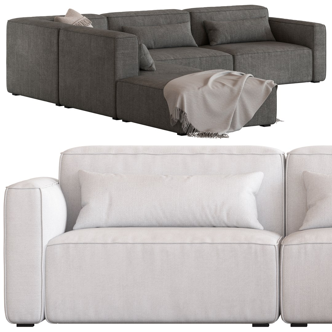 3D Globewest Gus Mix Sofa - TurboSquid 2184387