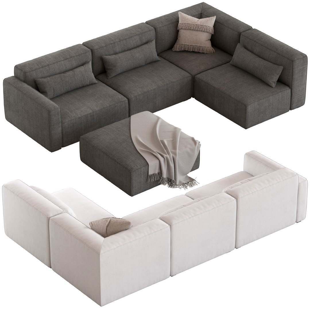 3D Globewest Gus Mix Sofa - TurboSquid 2184387