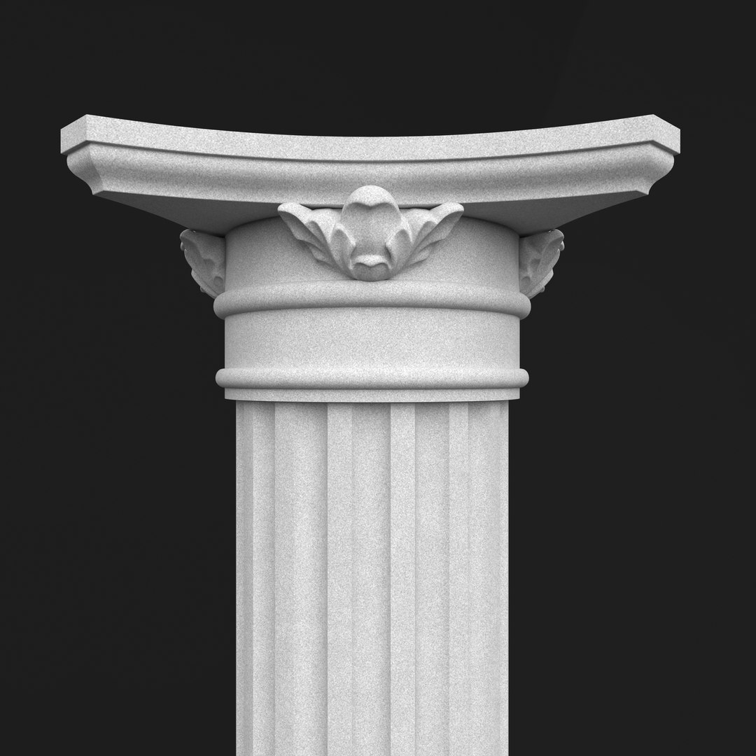 Column Decorative 02 3D Model - TurboSquid 2400600