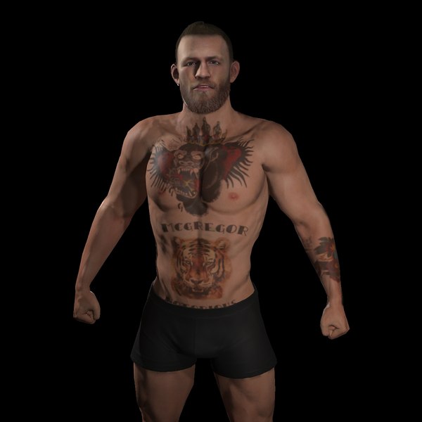 3D Conor McGregor