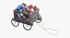 toy cart 3D model