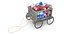 toy cart 3D model