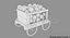 toy cart 3D model