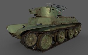 Soviet Tank BT-7A 3D