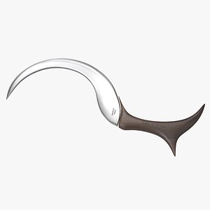 3d max realistic dagger