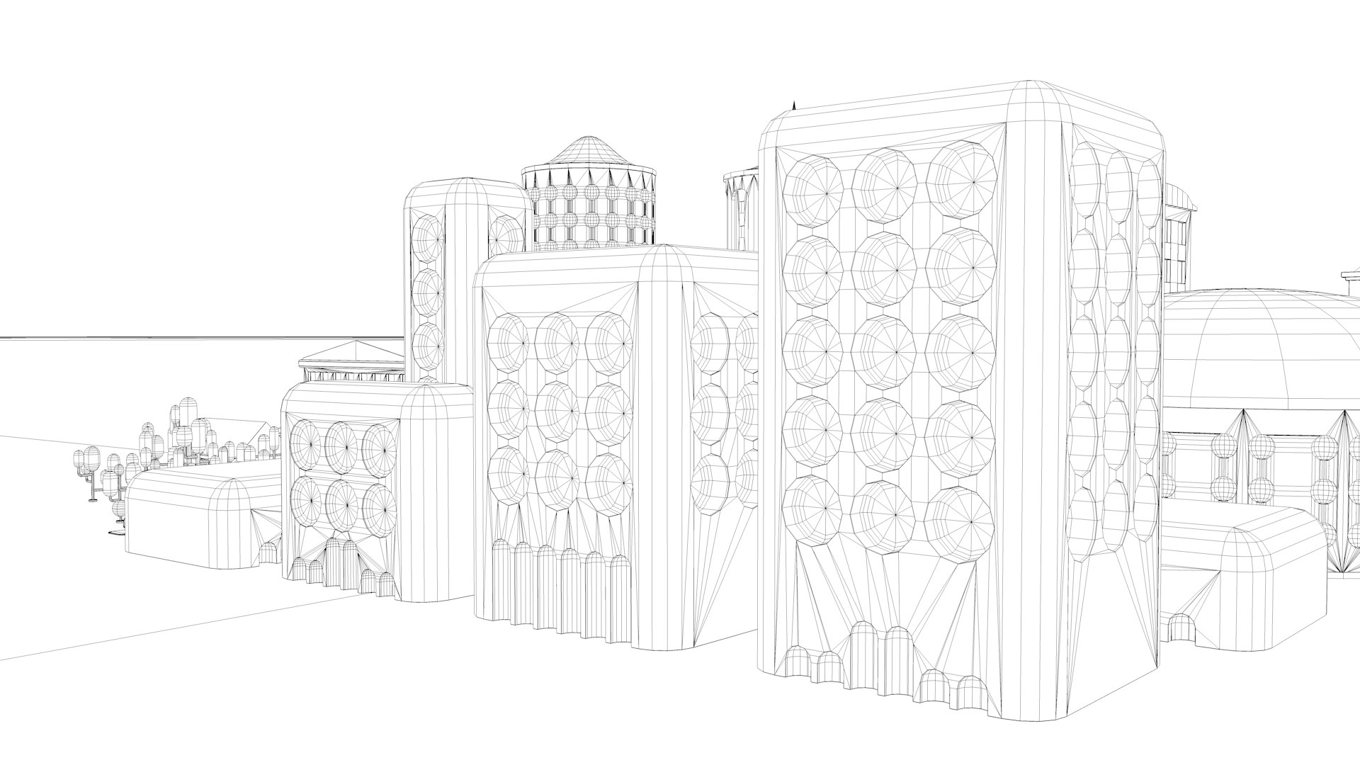 3D Plastic City Toy Model TurboSquid 2158455