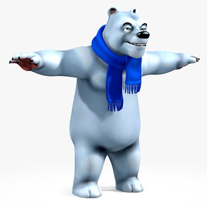 3D Polar bear model
