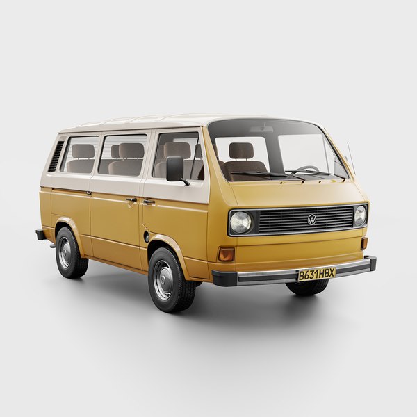 VW Transporter T3 3D model - TurboSquid 1832310