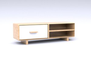 simple ikea tv 3D model