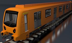 3d mexico subway interior