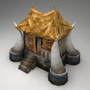 Barbaric hut