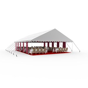 3D model Party Tent 06