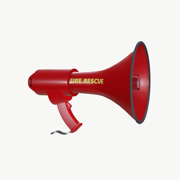 Megaphone 3D model