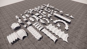 3D Tensile Structures Collection -A13