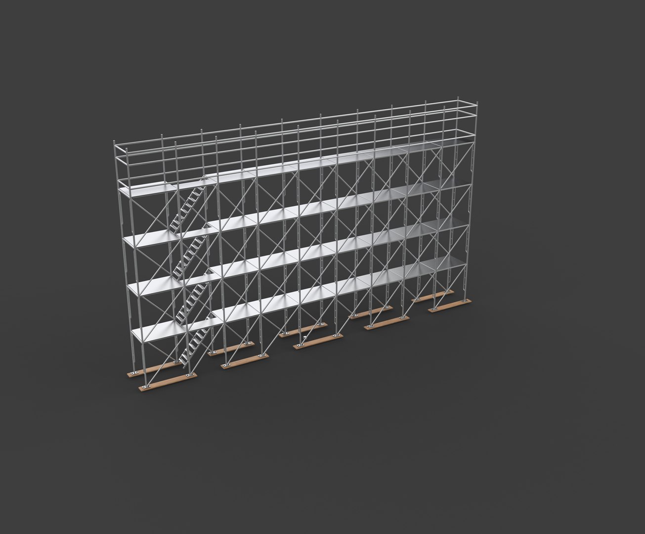 3D Model Frame System Scaffolding 3D Model - TurboSquid 2478467