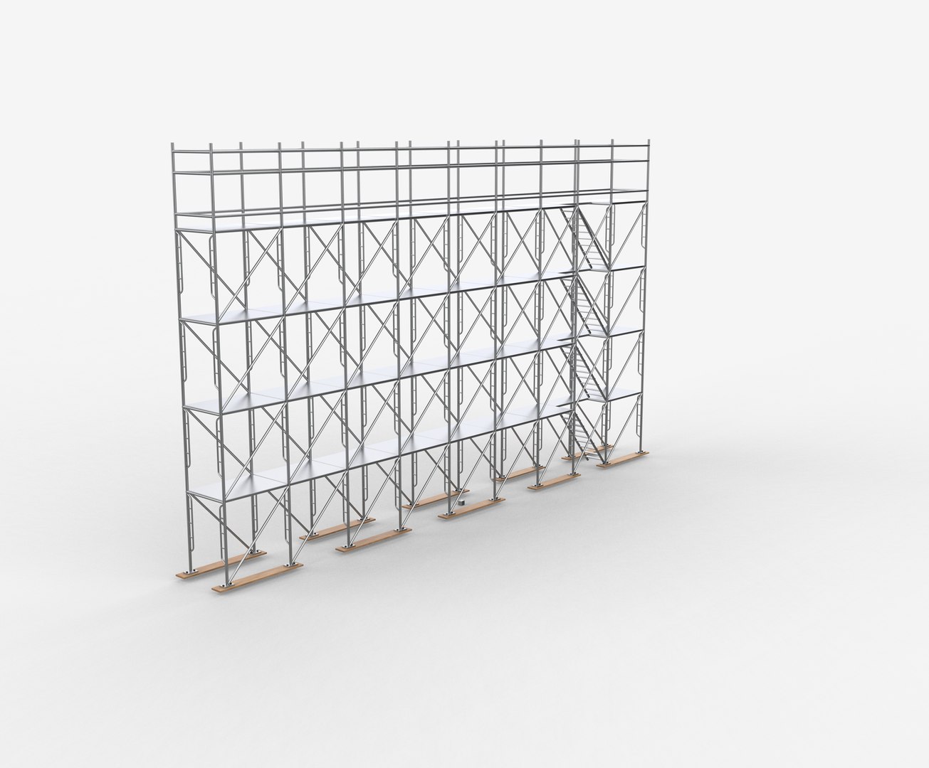 3D Model Frame System Scaffolding 3D Model - TurboSquid 2478467