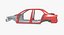 car body frame 3D model