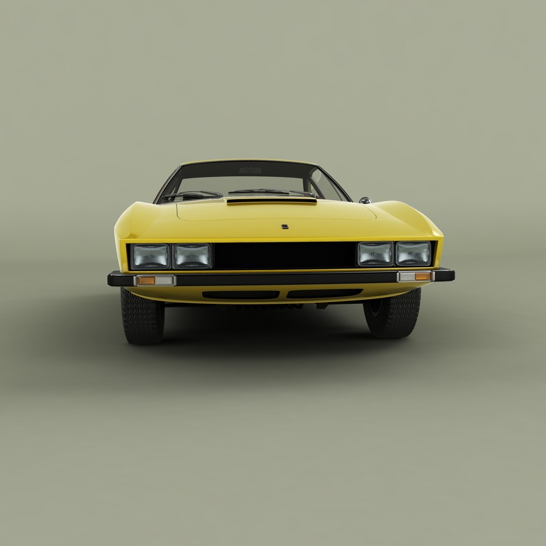 1972 Monteverdi Berlinetta 3D Model - TurboSquid 1393197