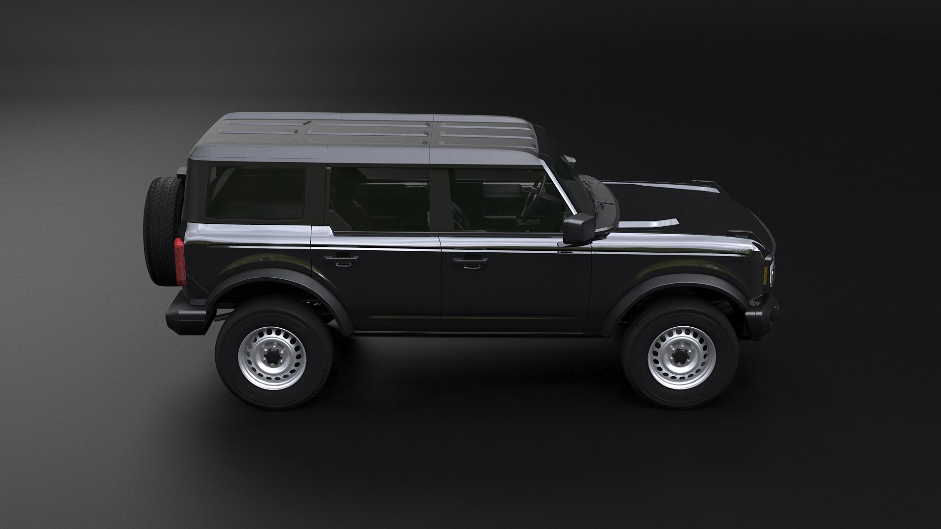 Ford Bronco 2021 Base 3D Model - TurboSquid 1818563